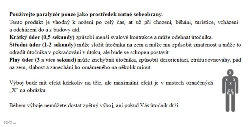 ZAP Light Mini 800 000 voltů